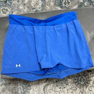 Under Armour Wrap Skort Skirt Bright Blue Size Large